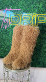 MONGOLIAN FUR BOOTS