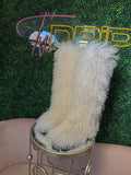 MONGOLIAN FUR BOOTS